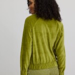 Nicki-Jacke im Collage Stil golden cypress von Tranquillo Nicki-Jacke im Collage Stil golden cypress von Tranquillo