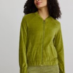 Nicki-Jacke im Collage Stil golden cypress von Tranquillo Nicki-Jacke im Collage Stil golden cypress von Tranquillo