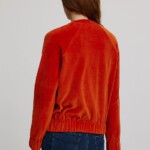 Nicki-Jacke im Collage Stil rooibos von Tranquillo Nicki-Jacke im Collage Stil rooibos von Tranquillo