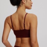 Sportlicher Tencel™ Bralette fired brick von Tranquillo