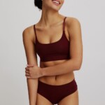 Sportlicher Tencel™ Bralette fired brick von Tranquillo
