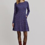 Swing-Kleid im Retro-Look blue windows von Tranquillo Swing-Kleid im Retro-Look blue windows von Tranquillo