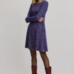 Swing-Kleid im Retro-Look blue windows von Tranquillo Swing-Kleid im Retro-Look blue windows von Tranquillo