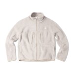 Jacke Fleece W cliff beige von pinqponq