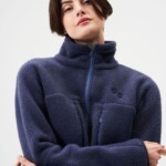 Jacke Fleece W future dusk von pinqponq