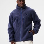 Jacke Fleece future dusk von pinqponq