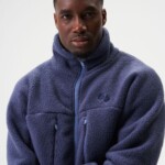 Jacke Fleece future dusk von pinqponq