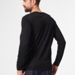 Longsleeve Merino Core sheep black von pinqponq