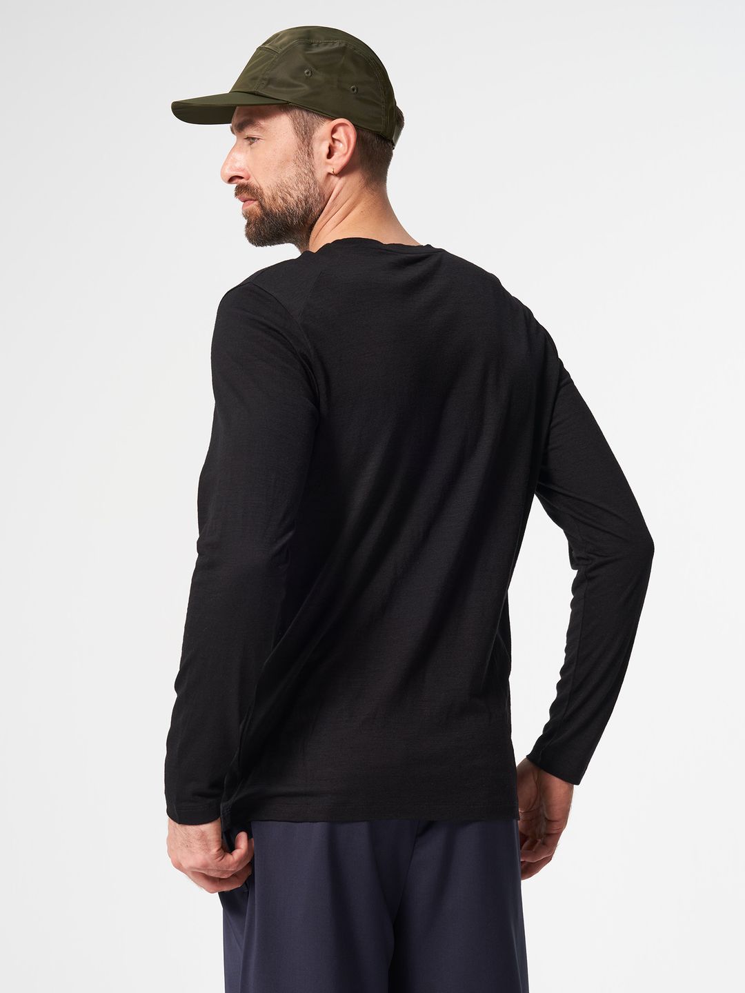 Longsleeve Merino Core sheep black von pinqponq