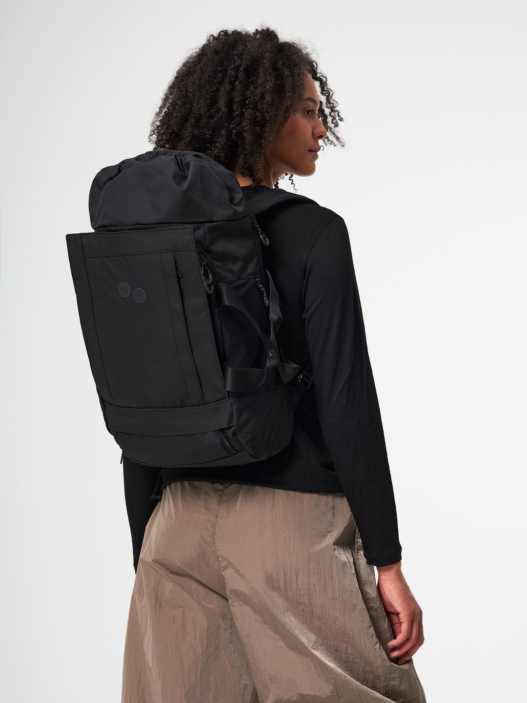 Rucksack Blok Medium rooted black von pinqponq