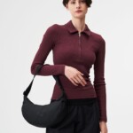 Tasche Krumm Klein rooted black von pinqponq