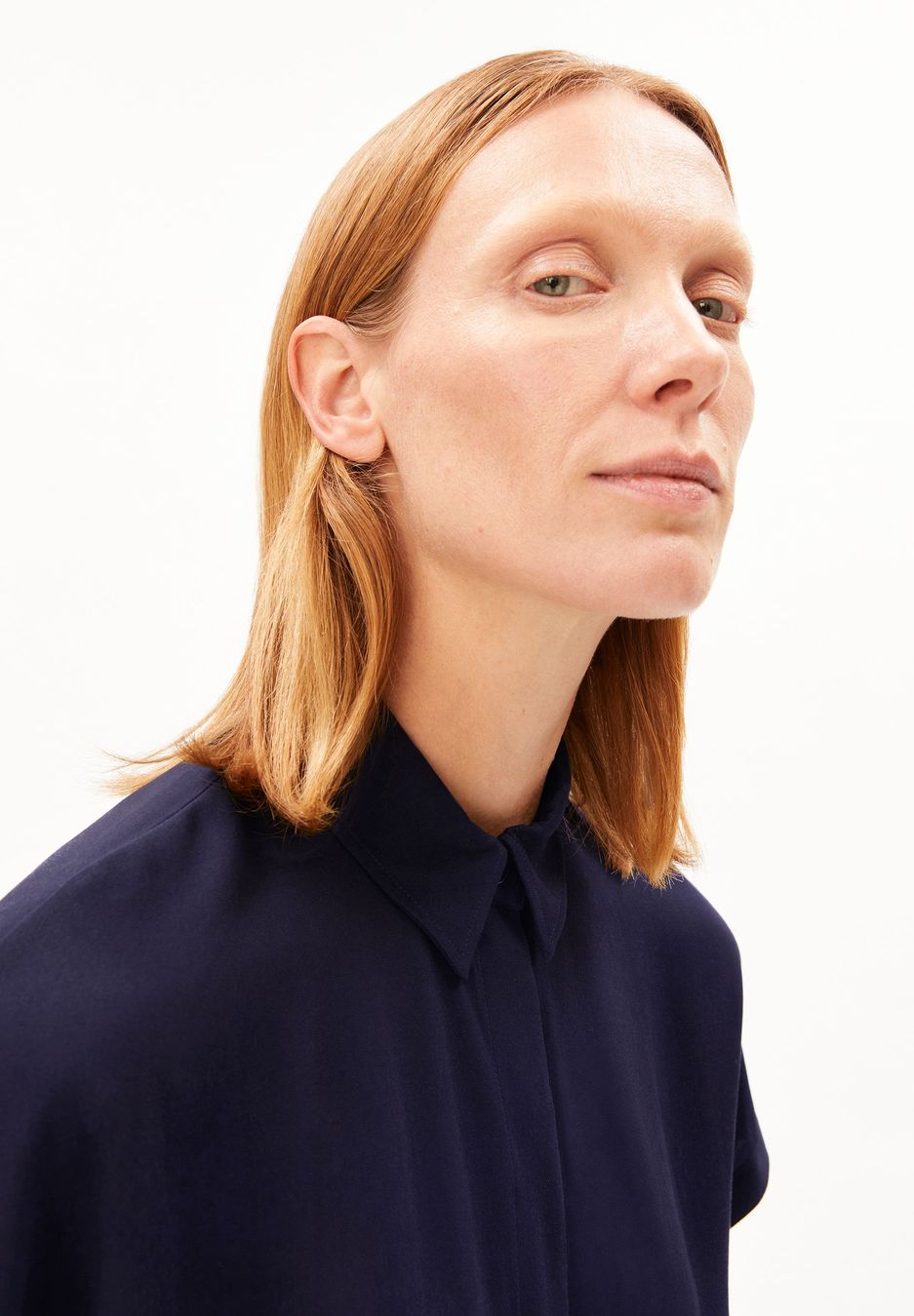 Bluse Larisaana tinted navy von Armedangels Bluse Larisaana tinted navy von Armedangels