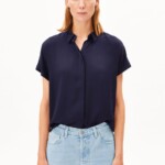 Bluse Larisaana tinted navy von Armedangels Bluse Larisaana tinted navy von Armedangels