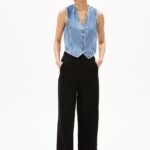 Hose Caarunus Lino black von Armedangels