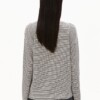 Longsleeve Xianaa Stripes black-oatmilk von Armedangels