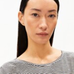 Longsleeve Xianaa Stripes black-oatmilk von Armedangels Longsleeve Xianaa Stripes black-oatmilk von Armedangels