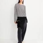 Longsleeve Xianaa Stripes black-oatmilk von Armedangels Longsleeve Xianaa Stripes black-oatmilk von Armedangels