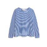 Longsleeve Xianaa Stripes oatmilk-dynamo blue von Armedangels Longsleeve Xianaa Stripes oatmilk-dynamo blue von Armedangels