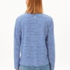 Longsleeve Xianaa Stripes oatmilk-dynamo blue von Armedangels