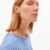 Longsleeve Xianaa Stripes oatmilk-dynamo blue von Armedangels