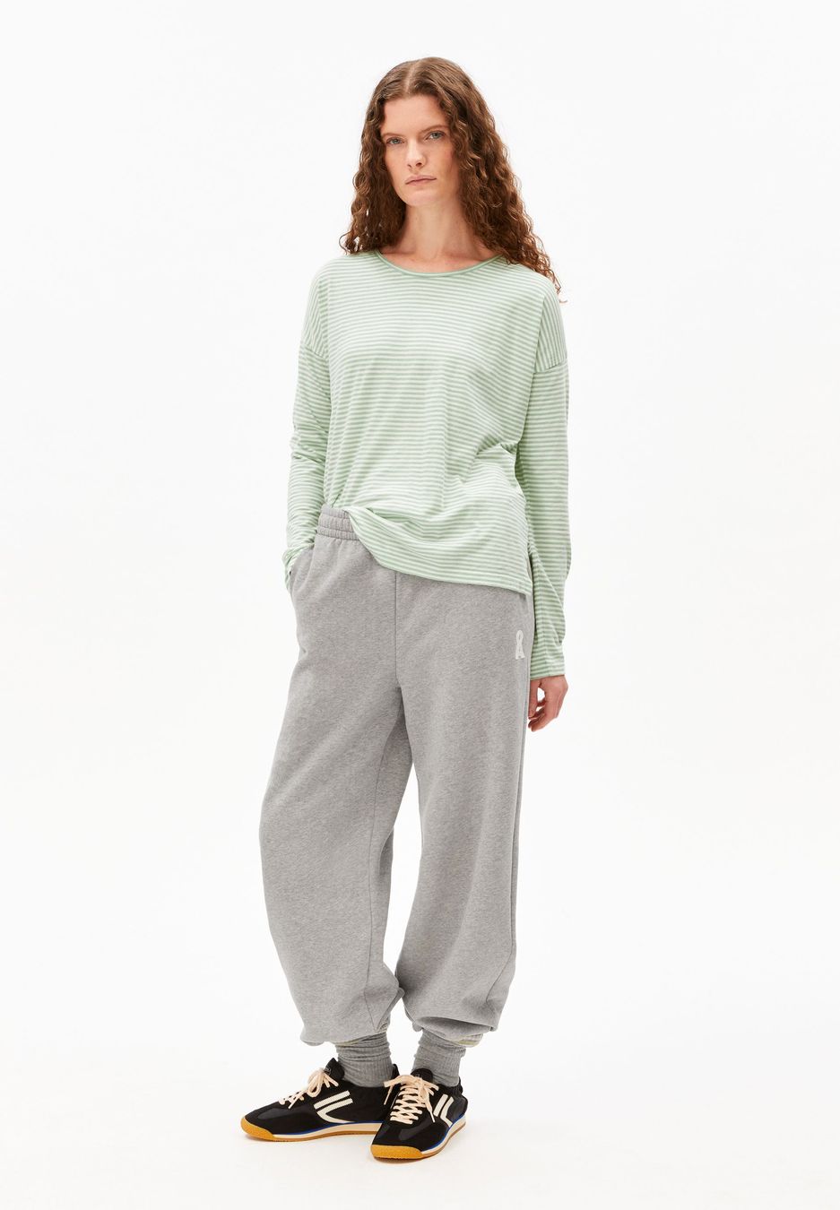 Longsleeve Xianaa Stripes oatmilk-foam von Armedangels Longsleeve Xianaa Stripes oatmilk-foam von Armedangels