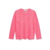 Longsleeve Xianaa Stripes pink mist-mars red von Armedangels