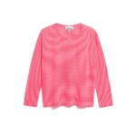 Longsleeve Xianaa Stripes pink mist-mars red von Armedangels Longsleeve Xianaa Stripes pink mist-mars red von Armedangels