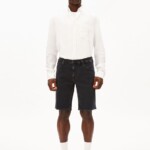 Shorts Naailo Denim black washed authentic von Armedangels