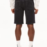 Shorts Naailo Denim black washed authentic von Armedangels