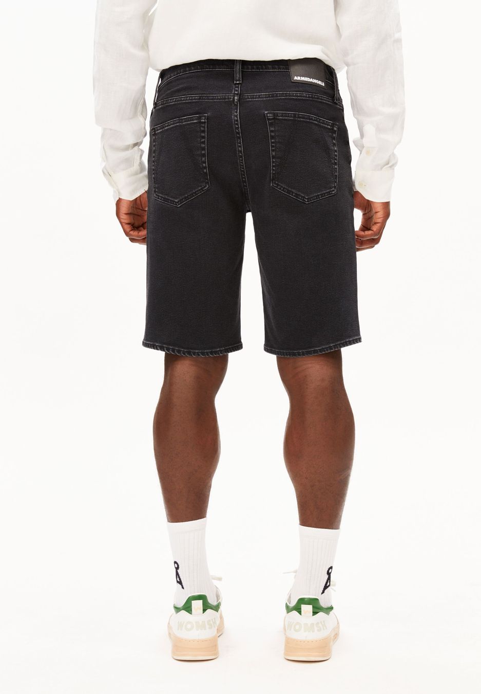 Shorts Naailo Denim black washed authentic von Armedangels