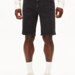 Shorts Naailo Denim black washed authentic von Armedangels