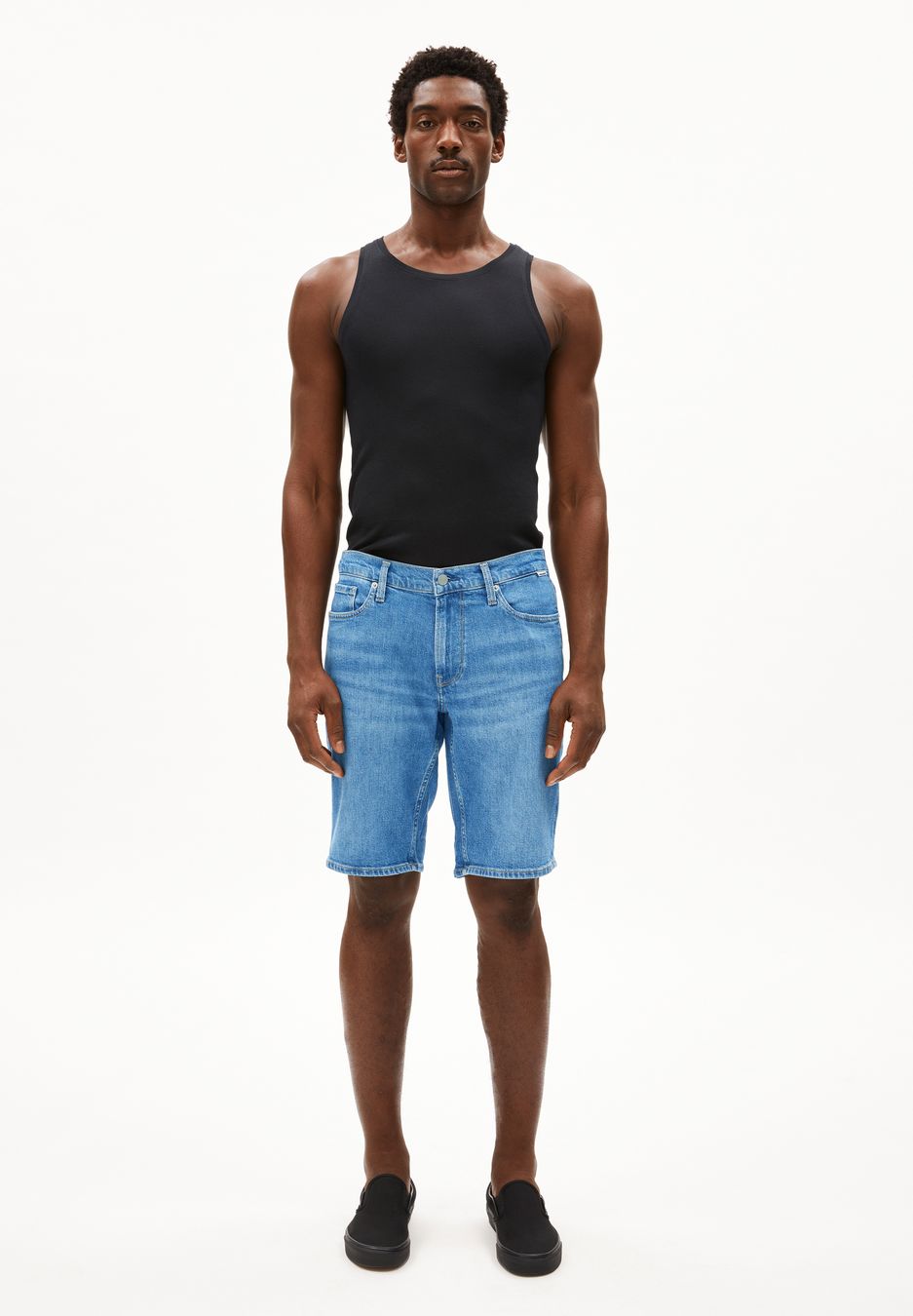 Shorts Naailo Denim jupiter von Armedangels