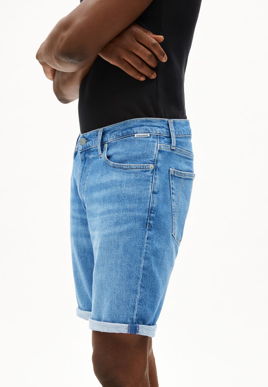 Shorts Naailo Denim jupiter von Armedangels