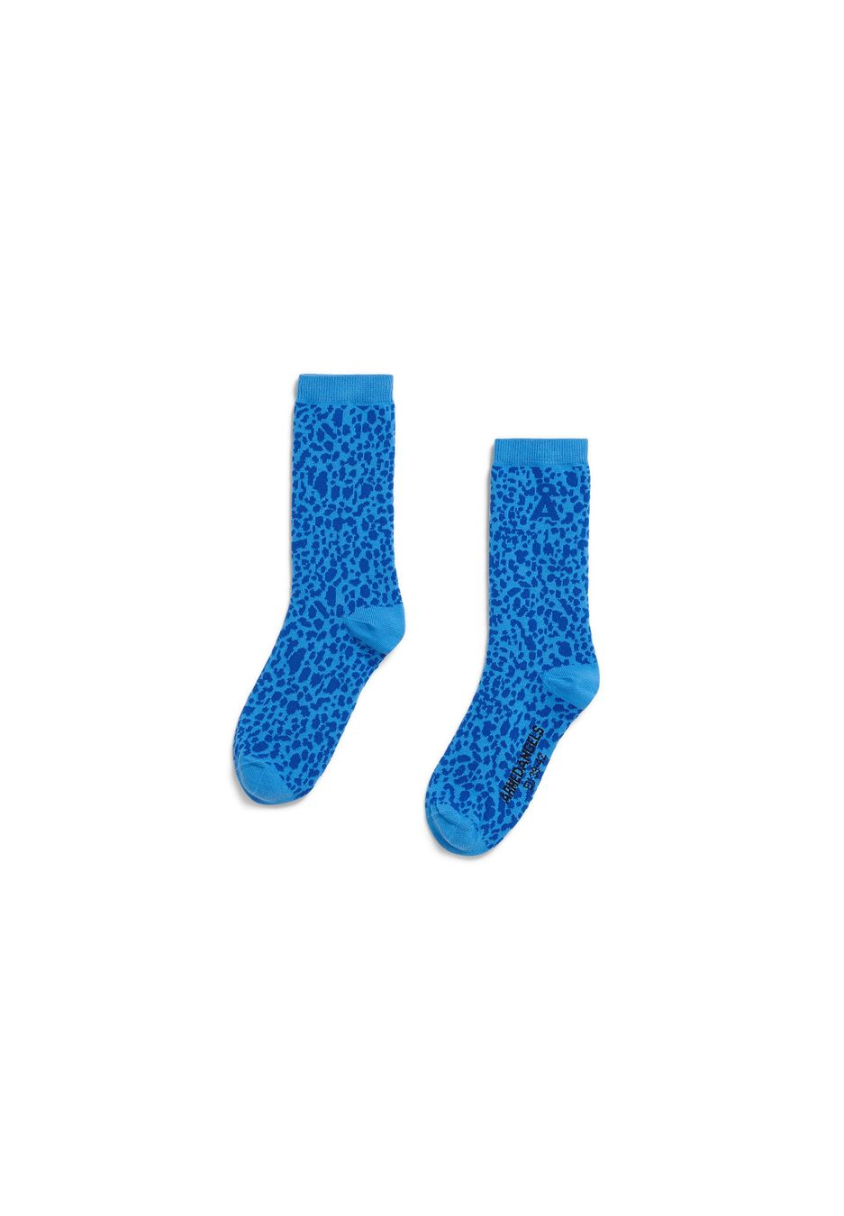 Socken Leopard marina blue von Armedangels