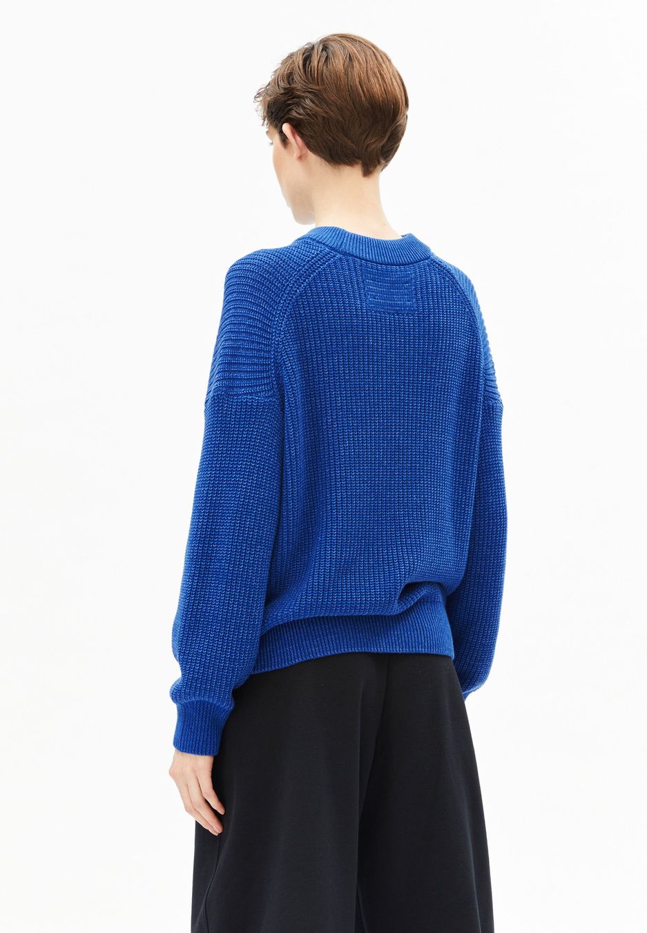 Strickpullover Vanisé Knit dynamo blue-light dynamo blue von Armedangels