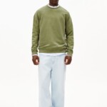 Sweatshirt Baaro Loop fatigue green von Armedangels