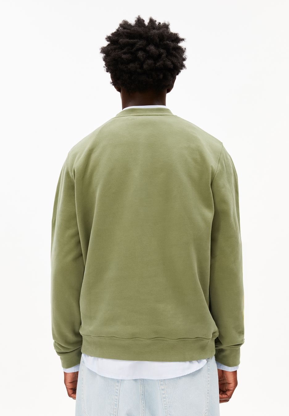 Sweatshirt Baaro Loop fatigue green von Armedangels