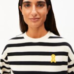 Sweatshirt Iconic Å Frankaa Bold undyed-black von Armedangels