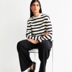 Sweatshirt Iconic Å Frankaa Bold undyed-black von Armedangels