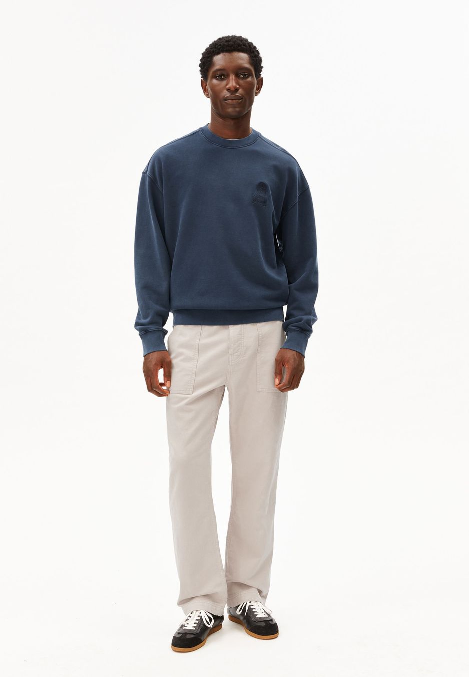 Sweatshirt Iconic Å Gmt Dye night sky washed von Armedangels