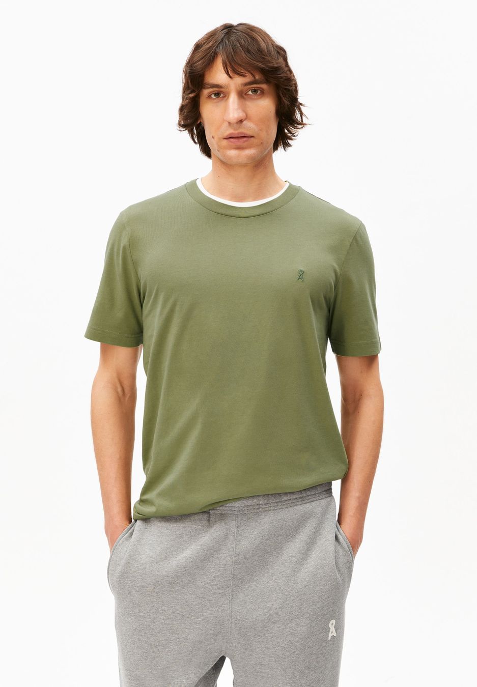 T-Shirt Jaames fatigue green von Armedangels T-Shirt Jaames fatigue green von Armedangels