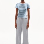 T-Shirt Kardaa Stripes blue glow-tinted navy von Armedangels