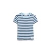 T-Shirt Kardaa Stripes blue glow-tinted navy von Armedangels