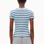 T-Shirt Kardaa Stripes blue glow-tinted navy von Armedangels