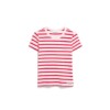 T-Shirt Kardaa Stripes pink mist-mars red von Armedangels