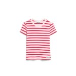 T-Shirt Kardaa Stripes pink mist-mars red von Armedangels