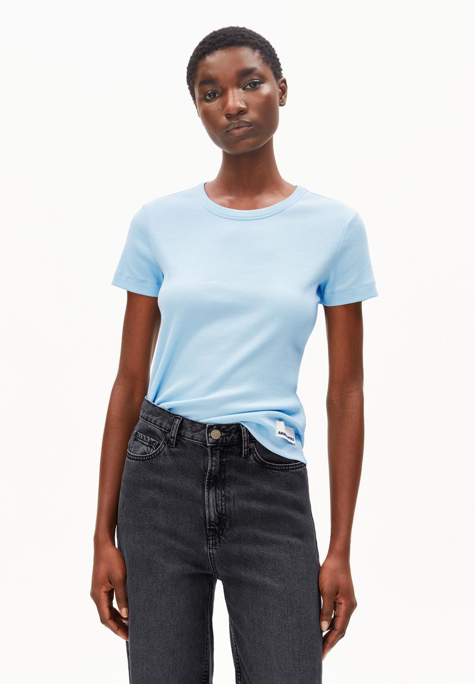 T-Shirt Kardaa blue glow von Armedangels