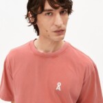 T-Shirt Maarkos Gmt Dye Bike tabasco red washed von Armedangels