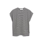 T-Shirt Slub Jersey Stripe black-oatmilk von Armedangels