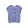 T-Shirt Slub Jersey Stripe oatmilk-dynamo blue von Armedangels
